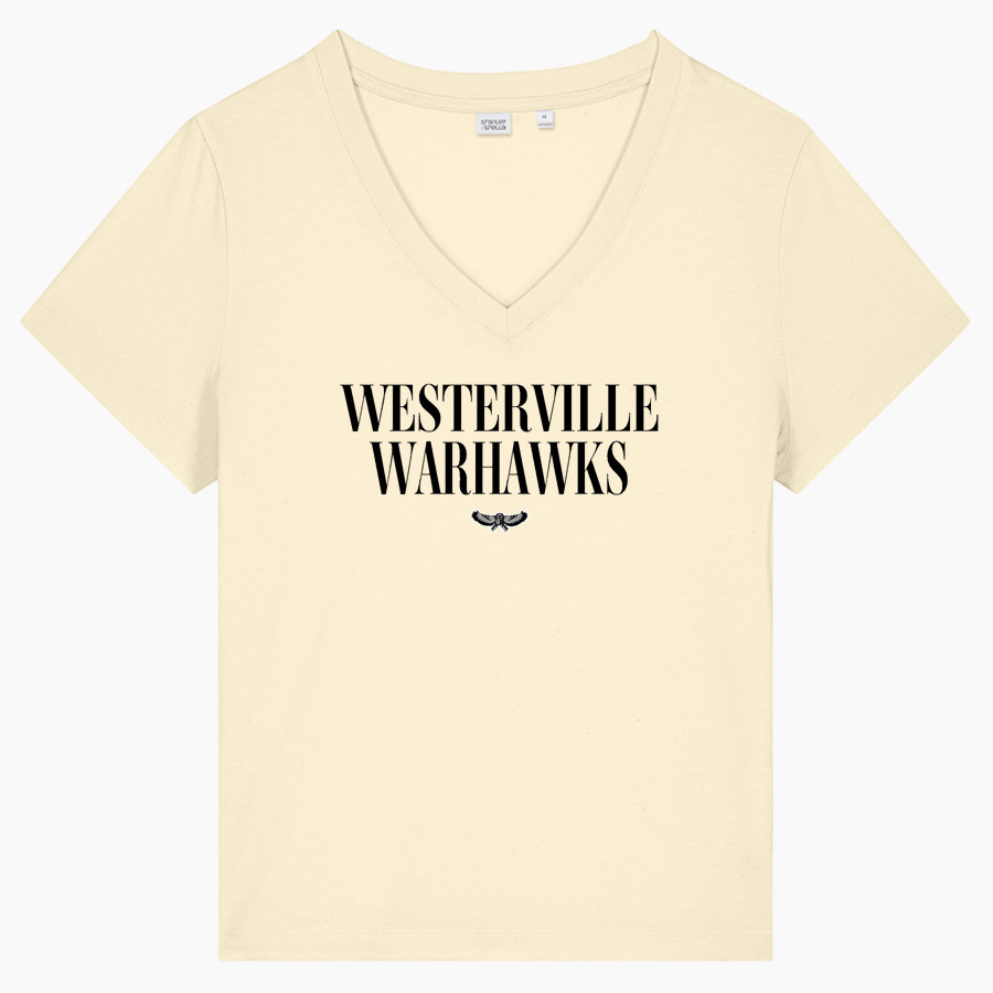 WESTERVILLE CENTRAL WARHAWKS <span class="pdp-name-mascot">WESTERVILLE WARHAWKS</span> Stanley/Stella Women's Stella Isla V-Neck Tee