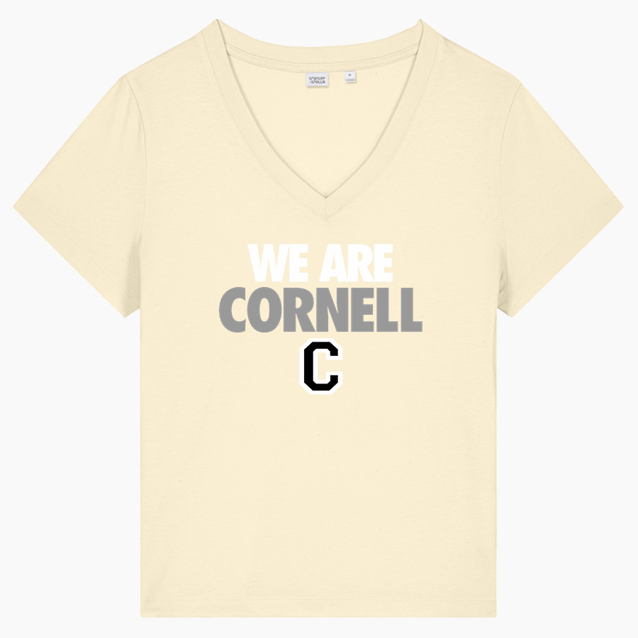 Cornell Rams <span class="pdp-name-mascot">Cornell Rams</span> Stanley/Stella Women's Stella Isla V-Neck Tee