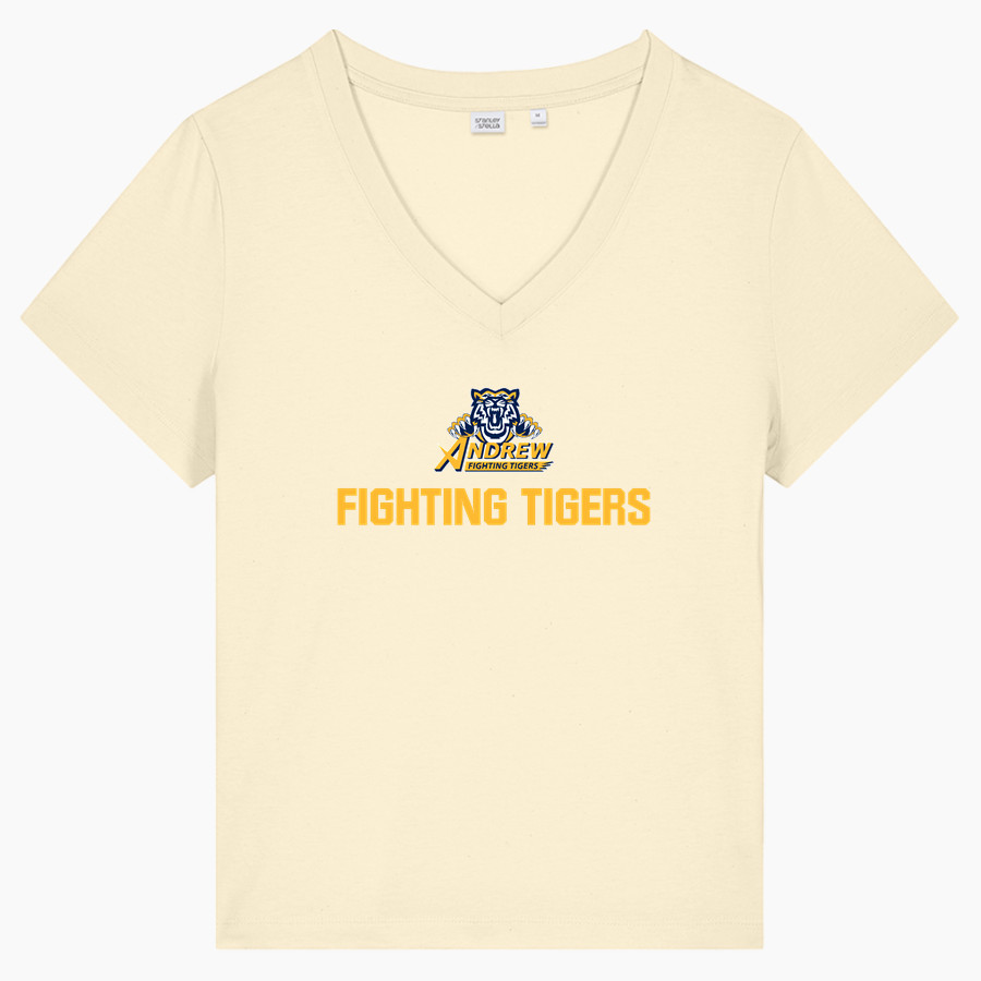 Andrew Tigers <span class="pdp-name-mascot">Andrew College Tigers</span> Stanley/Stella Women's Stella Isla V-Neck Tee