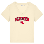 Valley Lutheran Flames <span class="pdp-name-mascot">Valley Lutheran High School Flames</span> Stanley/Stella Women's Stella Isla V-Neck Tee Front Thumbnail