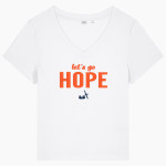 Hope College Online Athletics Store <span class="pdp-name-mascot">Hope Flying Dutch</span> Stanley/Stella Women's Stella Isla V-Neck Tee Front Thumbnail
