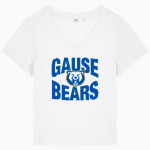 Gause Bears <span class="pdp-name-mascot">Gause Bears</span> Stanley/Stella Women's Stella Isla V-Neck Tee Front Thumbnail