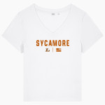 Sycamore Longhorns <span class="pdp-name-mascot">Sycamore Elementary School Longhorns</span> Stanley/Stella Women's Stella Isla V-Neck Tee Front Thumbnail