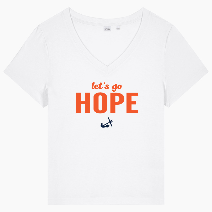 Hope College Online Athletics Store <span class="pdp-name-mascot">Hope Flying Dutch</span> Stanley/Stella Women's Stella Isla V-Neck Tee
