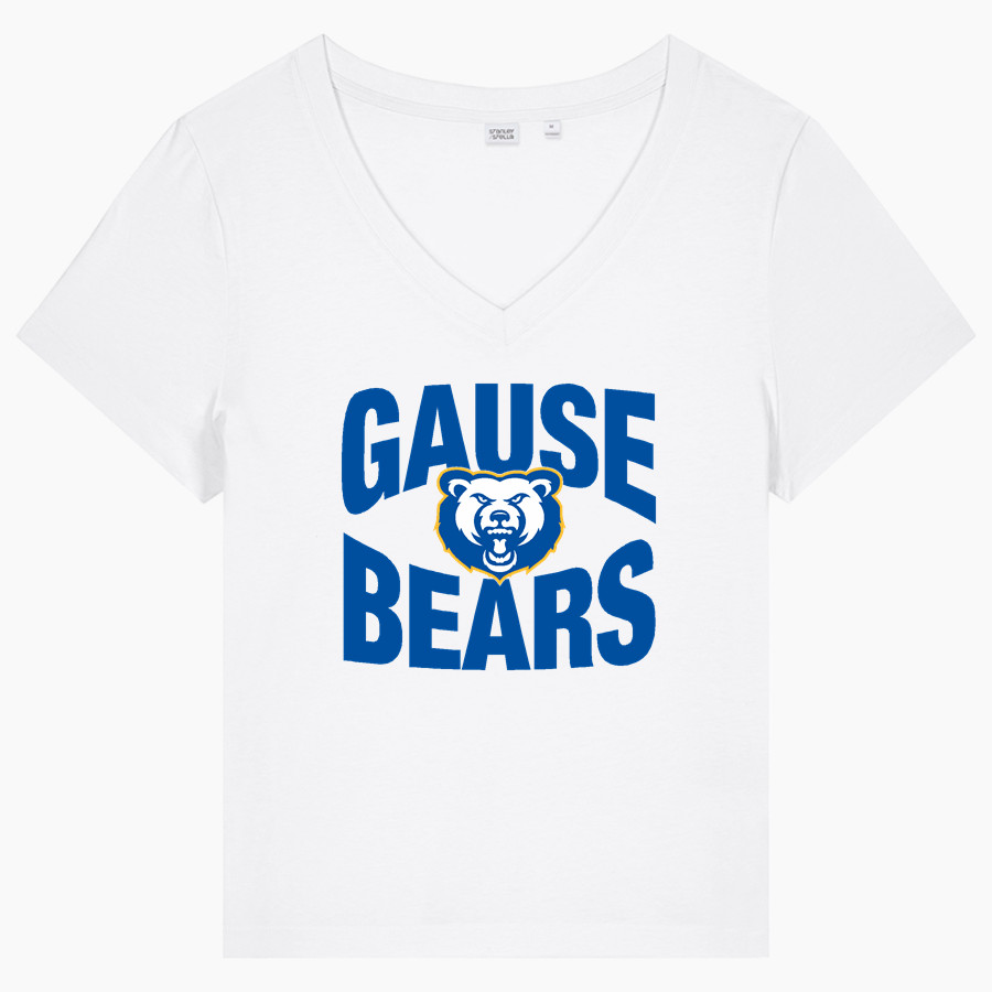 Gause Bears <span class="pdp-name-mascot">Gause Bears</span> Stanley/Stella Women's Stella Isla V-Neck Tee