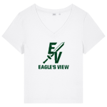 EAGLE'S VIEW ACADEMY WARRIORS <span class="pdp-name-mascot">EAGLE'S VIEW ACADEMY WARRIORS</span> Stanley/Stella Women's Stella Isla V-Neck Tee Front Thumbnail