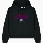 Utica Academy Of Science Atoms Stanley/Stella Women's Stella Nora Hooded Sweatshirt Front Thumbnail