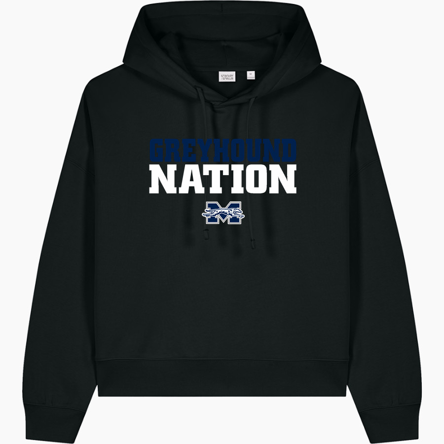 Moravian University Greyhounds <span class="pdp-name-mascot">Moravian University Greyhounds</span> Stanley/Stella Women's Stella Nora Hooded Sweatshirt