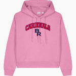 Big Rapids Cardinals <span class="pdp-name-mascot">Big Rapids Cardinals</span> Stanley/Stella Women's Stella Nora Hooded Sweatshirt Front Thumbnail