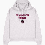 BISMARCK HIGH SCHOOL DEMONS <span class="pdp-name-mascot">BISMARCK DEMONS</span> Stanley/Stella Women's Stella Nora Hooded Sweatshirt Front Thumbnail