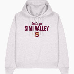 SIMI VALLEY HIGH SCHOOL PIONEERS Stanley/Stella Women's Stella Nora Hooded Sweatshirt Front Thumbnail