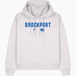 BROCKPORT BLUE DEVILS The Official Online Store <span class="pdp-name-mascot">BROCKPORT BLUE DEVILS</span> Stanley/Stella Women's Stella Nora Hooded Sweatshirt Front Thumbnail