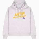 Ariton Purple Cats <span class="pdp-name-mascot">Ariton Purple Cats</span> Stanley/Stella Women's Stella Nora Hooded Sweatshirt Front Thumbnail