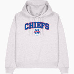 Nonnewaug Chiefs Stanley/Stella Women's Stella Nora Hooded Sweatshirt Front Thumbnail