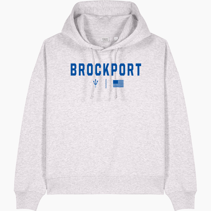 BROCKPORT BLUE DEVILS The Official Online Store <span class="pdp-name-mascot">BROCKPORT BLUE DEVILS</span> Stanley/Stella Women's Stella Nora Hooded Sweatshirt