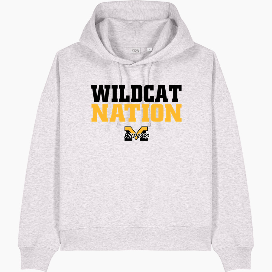MAQUOKETA VALLEY HIGH SCHOOL WILDCATS <span class="pdp-name-mascot">MAQUOKETA VALLEY WILDCATS</span> Stanley/Stella Women's Stella Nora Hooded Sweatshirt