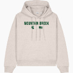 Mountain Brook Spartans Online Store Stanley/Stella Women's Stella Nora Hooded Sweatshirt Front Thumbnail