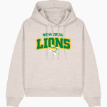 NEW DEAL HIGH SCHOOL LIONS <span class="pdp-name-mascot">NEW DEAL LIONS</span> Stanley/Stella Women's Stella Nora Hooded Sweatshirt Front Thumbnail