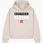 Monsignor McClancy Crusaders <span class="pdp-name-mascot">Monsignor McClancy Crusaders</span> Stanley/Stella Women's Stella Nora Hooded Sweatshirt Front Thumbnail