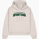 Calvary Christian Spartans <span class="pdp-name-mascot">Calvary Christian Spartans</span> Stanley/Stella Women's Stella Nora Hooded Sweatshirt Front Thumbnail