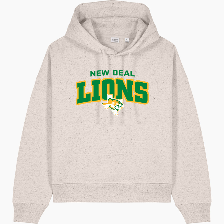 NEW DEAL HIGH SCHOOL LIONS <span class="pdp-name-mascot">NEW DEAL LIONS</span> Stanley/Stella Women's Stella Nora Hooded Sweatshirt