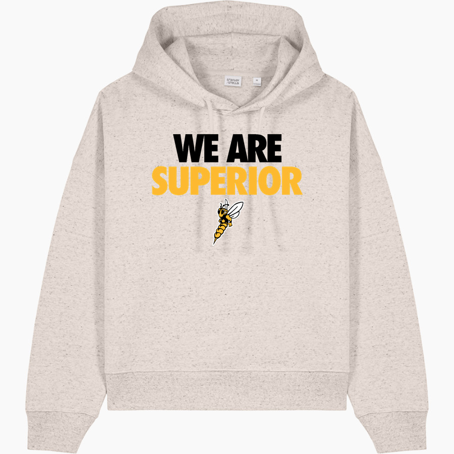 Superior Yellowjackets <span class="pdp-name-mascot">UW Superior Yellowjackets</span> Stanley/Stella Women's Stella Nora Hooded Sweatshirt
