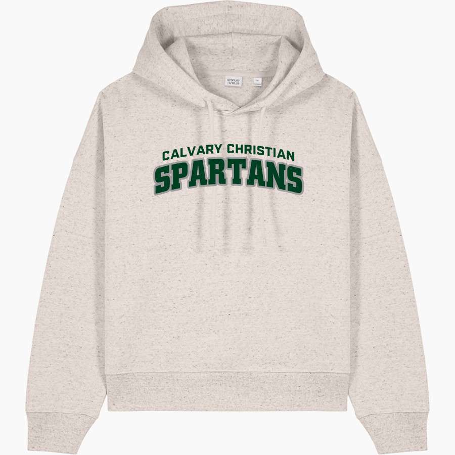Calvary Christian Spartans <span class="pdp-name-mascot">Calvary Christian Spartans</span> Stanley/Stella Women's Stella Nora Hooded Sweatshirt