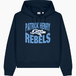 PATRICK HENRY HIGH SCHOOL REBELS <span class="pdp-name-mascot">PATRICK HENRY REBELS</span> Stanley/Stella Women's Stella Nora Hooded Sweatshirt Front Thumbnail