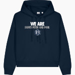 Saints Peter and Paul Sabres Stanley/Stella Women's Stella Nora Hooded Sweatshirt Front Thumbnail