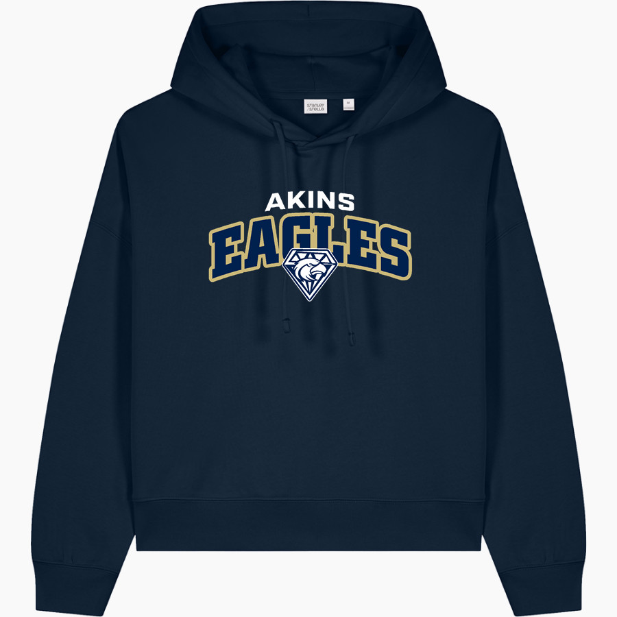 Akins Eagles <span class="pdp-name-mascot">Akins Eagles</span> Stanley/Stella Women's Stella Nora Hooded Sweatshirt