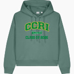 Community College of Rhode Island Knights <span class="pdp-name-mascot">COMMUNITY COLLEGE OF RHODE ISLAND Knights</span> Stanley/Stella Women's Stella Nora Hooded Sweatshirt Front Thumbnail