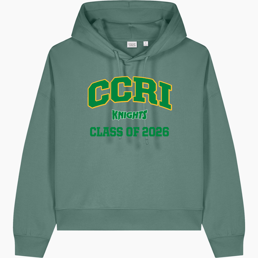 Community College of Rhode Island Knights <span class="pdp-name-mascot">COMMUNITY COLLEGE OF RHODE ISLAND Knights</span> Stanley/Stella Women's Stella Nora Hooded Sweatshirt