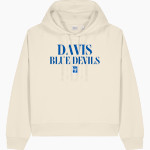DAVIS SENIOR HIGH SCHOOL BLUE DEVILS <span class="pdp-name-mascot">DAVIS BLUE DEVILS</span> Stanley/Stella Women's Stella Nora Hooded Sweatshirt Front Thumbnail