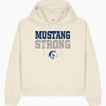 Grand Traverse Academy Mustangs <span class="pdp-name-mascot">Grand Traverse Academy Mustangs</span> Stanley/Stella Women's Stella Nora Hooded Sweatshirt Front Thumbnail