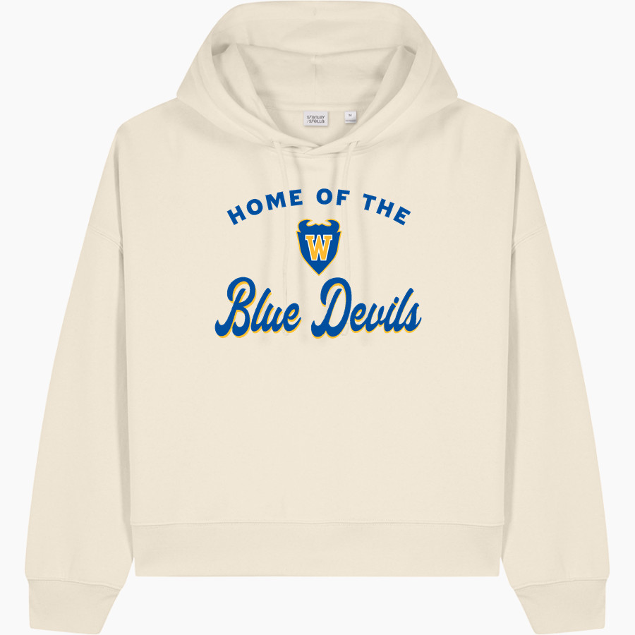 Warren Blue Devils <span class="pdp-name-mascot">Warren Blue Devils</span> Stanley/Stella Women's Stella Nora Hooded Sweatshirt