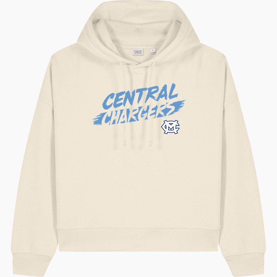 CENTRAL HIGH SCHOOL CHARGERS <span class="pdp-name-mascot">CHARGERS</span> Stanley/Stella Women's Stella Nora Hooded Sweatshirt