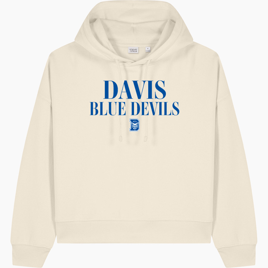 DAVIS SENIOR HIGH SCHOOL BLUE DEVILS <span class="pdp-name-mascot">DAVIS BLUE DEVILS</span> Stanley/Stella Women's Stella Nora Hooded Sweatshirt