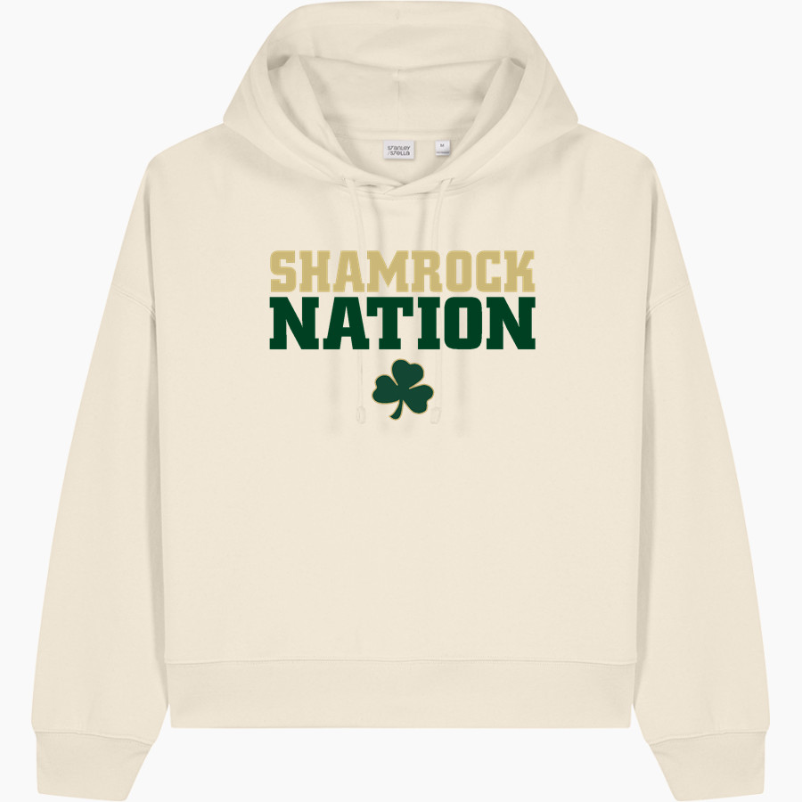 Bishop Feehan Shamrocks <span class="pdp-name-mascot">Bishop Feehan Shamrocks</span> Stanley/Stella Women's Stella Nora Hooded Sweatshirt
