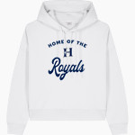 Hope International University <span class="pdp-name-mascot">Hope International University Royals</span> Stanley/Stella Women's Stella Nora Hooded Sweatshirt Front Thumbnail