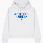 Zion Lutheran Raiders Stanley/Stella Women's Stella Nora Hooded Sweatshirt Front Thumbnail