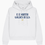 E E SMITH HIGH SCHOOL GOLDEN BULLS <span class="pdp-name-mascot">E E SMITH GOLDEN BULLS</span> Stanley/Stella Women's Stella Nora Hooded Sweatshirt Front Thumbnail