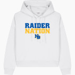 North Brunswick Middle School Raiders Stanley/Stella Women's Stella Nora Hooded Sweatshirt Front Thumbnail