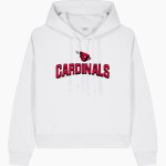 FORRESTON HIGH SCHOOL CARDINALS <span class="pdp-name-mascot">FORRESTON CARDINALS</span> Stanley/Stella Women's Stella Nora Hooded Sweatshirt Front Thumbnail