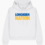 DIME BOX HIGH SCHOOL LONGHORNS Stanley/Stella Women's Stella Nora Hooded Sweatshirt Front Thumbnail