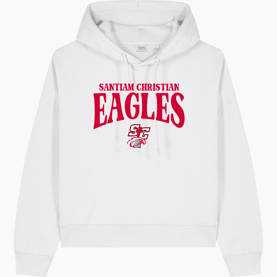 SANTIAM CHRISTIAN HIGH SCHOOL EAGLES <span class="pdp-name-mascot">SANTIAM CHRISTIAN EAGLES</span> Stanley/Stella Women's Stella Nora Hooded Sweatshirt