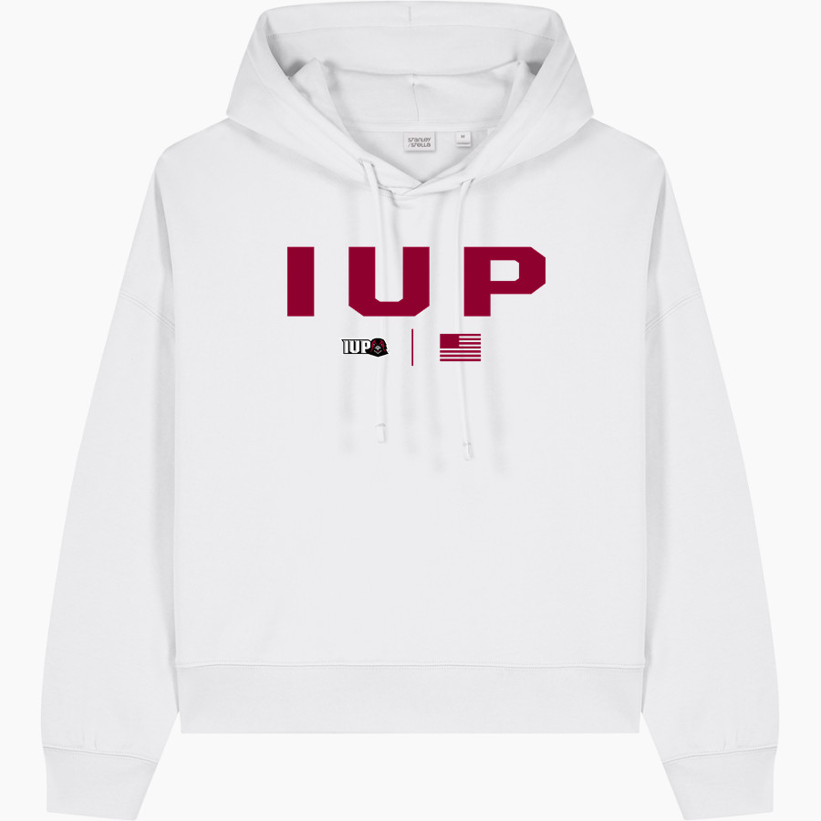 Indiana University of Pennsylvania <span class="pdp-name-mascot">Indiana University Of PA Hawks</span> Stanley/Stella Women's Stella Nora Hooded Sweatshirt