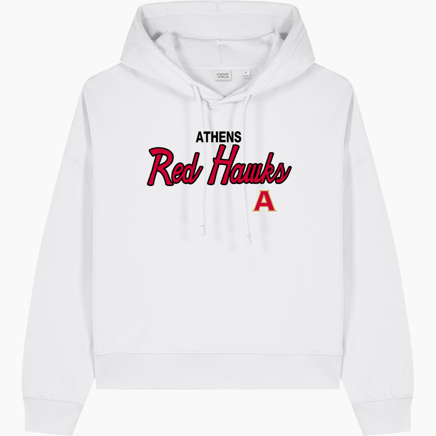 ATHENS HIGH SCHOOL RED HAWKS <span class="pdp-name-mascot">ATHENS RED HAWKS</span> Stanley/Stella Women's Stella Nora Hooded Sweatshirt
