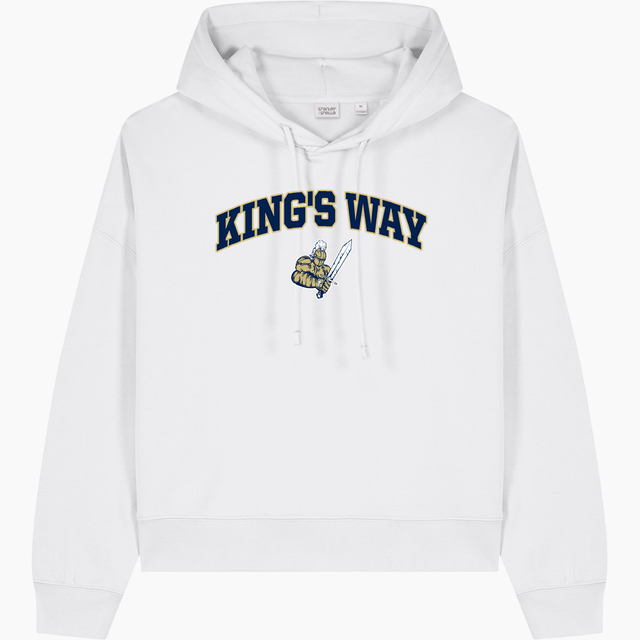 KING'S WAY CHRISTIAN SCHOOL CRUSADERS Stanley/Stella Women's Stella Nora Hooded Sweatshirt
