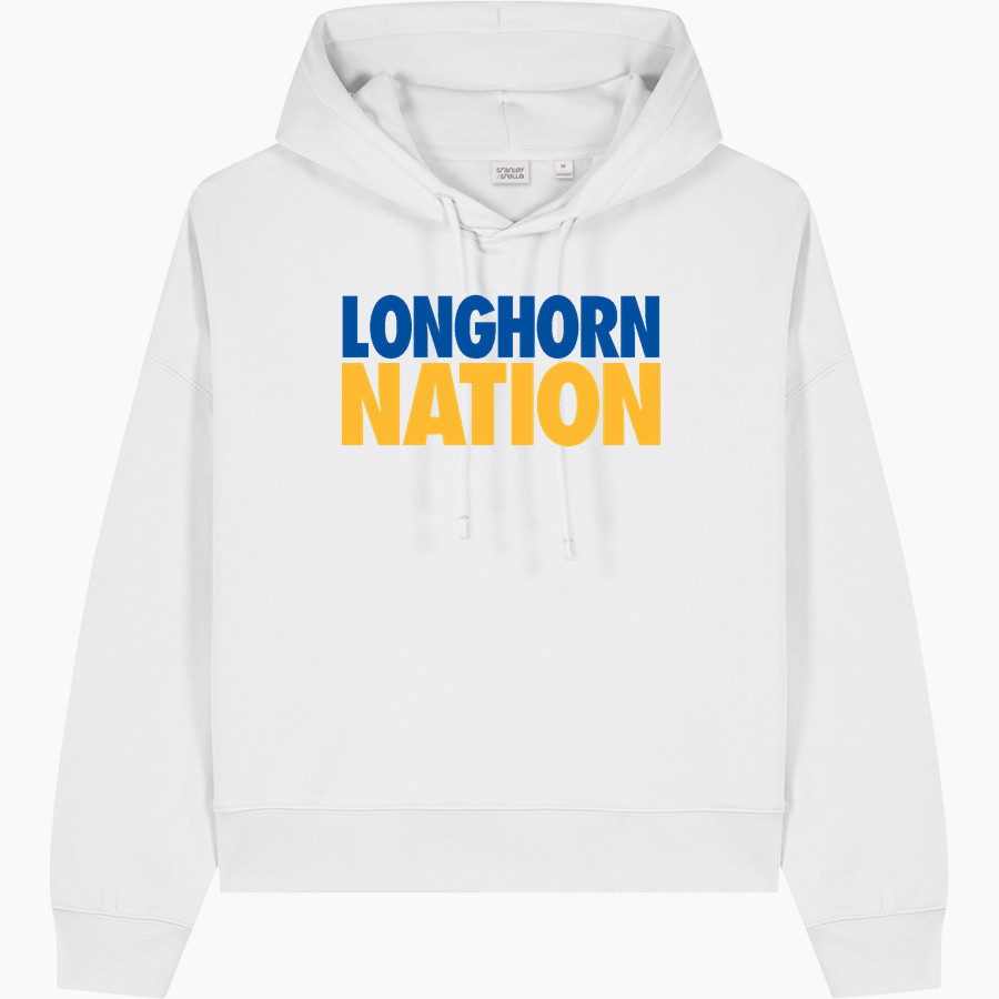 DIME BOX HIGH SCHOOL LONGHORNS Stanley/Stella Women's Stella Nora Hooded Sweatshirt