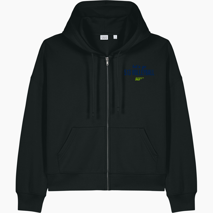 513 Volleyball 513 Volleyball <span class="pdp-name-mascot">513 Volleyball</span> Stanley/Stella Women's Stella Ida Full-Zip Hooded Sweatshirt